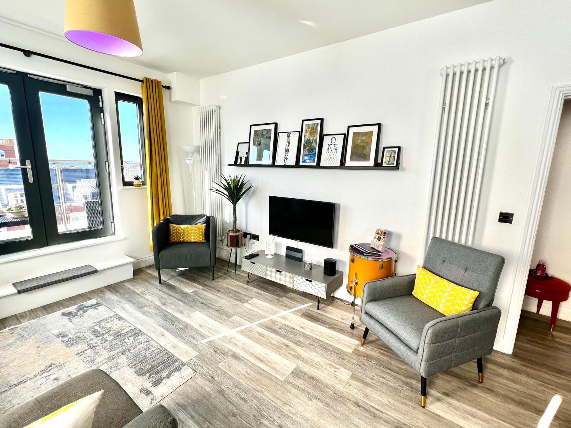 The Penthouse Margate, Balconies, Sea View, Gated Parking, Air Con! Exterior foto